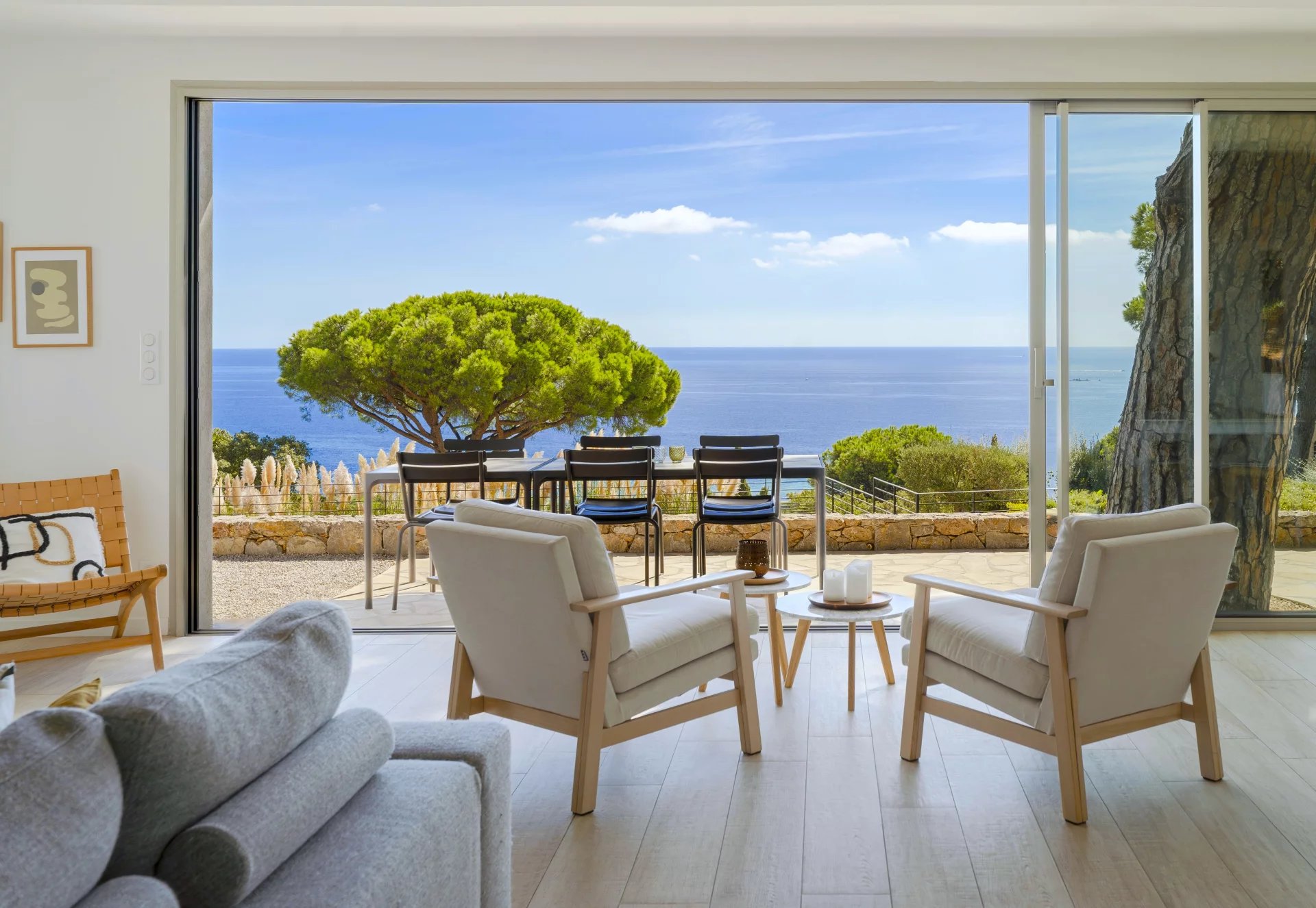 Villa de plain-pied vue mer panoramique à vendre à Sainte-Maxime