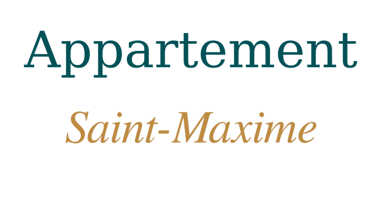 Appartement Sainte-Maxime